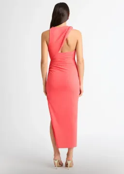Sheike Portland Midi Dress Peach Size 18 for rent on The Volte - image 3