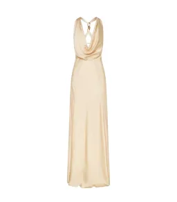 Manning Cartell Charmed Cowl Slip Maxi Dress Champagne Size AU 4 for rent on The Volte - image 4