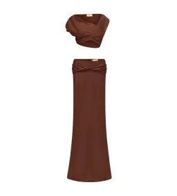 Arcina Ori Andi Set in Cacao Size S / AU 8 for rent on The Volte - image 4