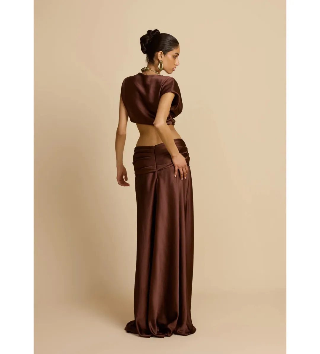 Arcina Ori Andi Set in Cacao Size S / AU 8 for rent on The Volte - main image