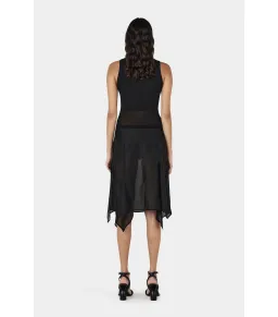 Hansen and Gretel Miller Knee Length Skirt Black Size AU 6 for rent on The Volte - image 4
