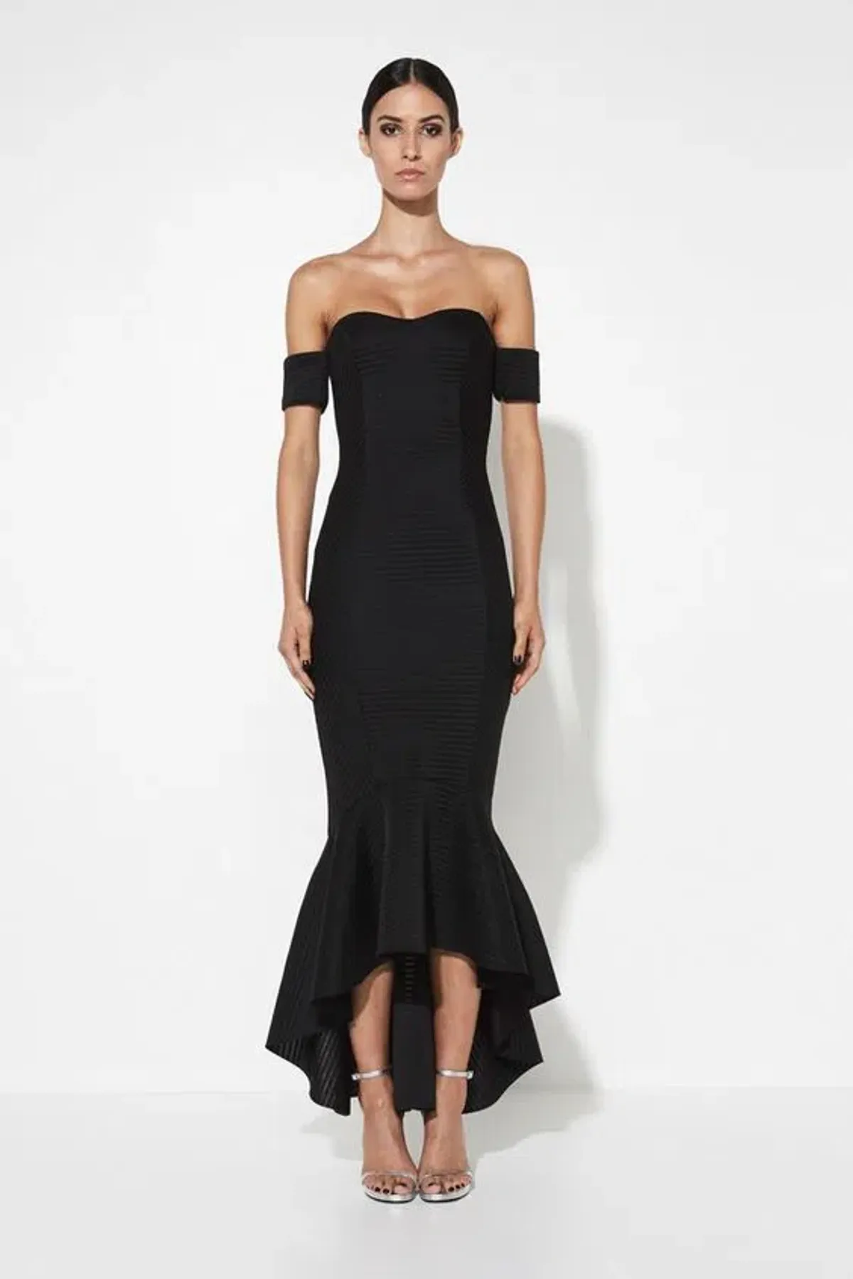 Mossman The Lovers Rock Dress Black Size 8 for rent on The Volte - main image