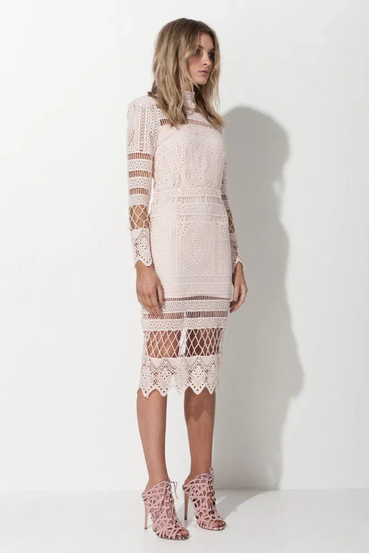 Mossman Isle of Forgiveness Dress Blush Pink Size 8 - Image 1