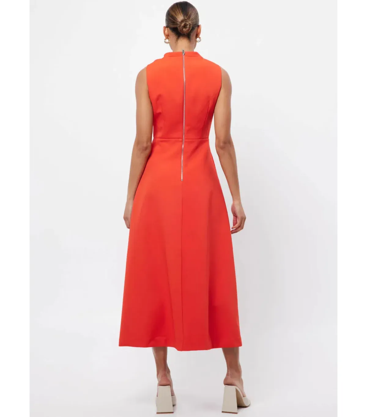 Mossman Cosmic Maxi Dress in Chilli Size AU 14 - Image 2