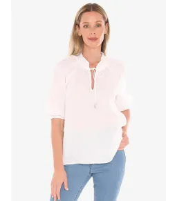 Jump Ruffle Neck Top White Size AU 16 for rent on The Volte - image 3