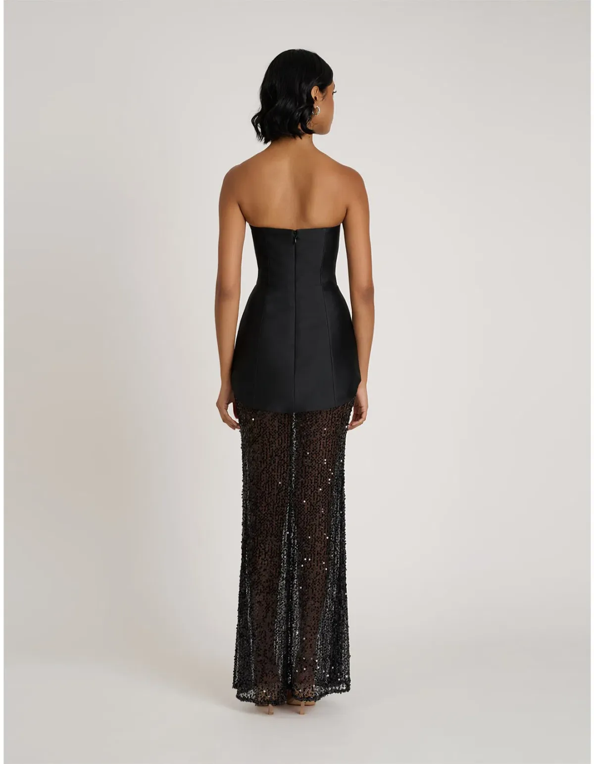 Eliya the Label Nerissa Maxi Dress Black Size AU 14 - Image 4