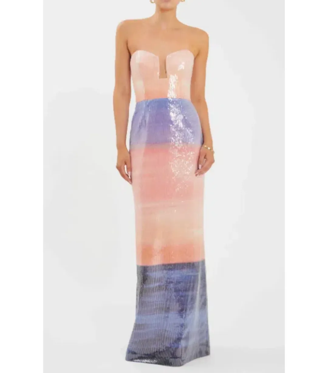 Rebecca Vallance Oriana Maxi Gown Size AU 8 for rent on The Volte - main image