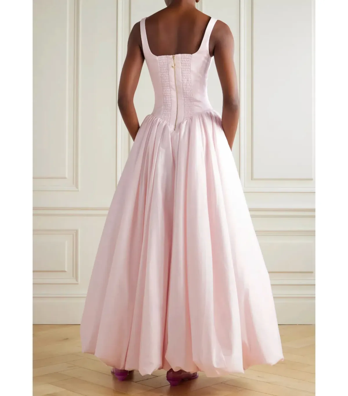 Aje Alani Maxi Gown in Pastel Pink Size AU 6 - Image 2