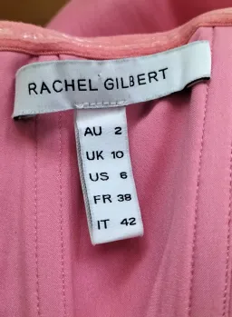 Rachel Gilbert Kace Mini Dress Pink Size 2 / AU 10 for rent on The Volte - image 8
