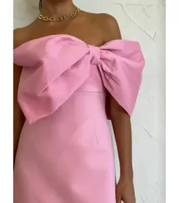 Rachel Gilbert Kace Mini Dress Pink Size 2 / AU 10 for rent on The Volte - image 4