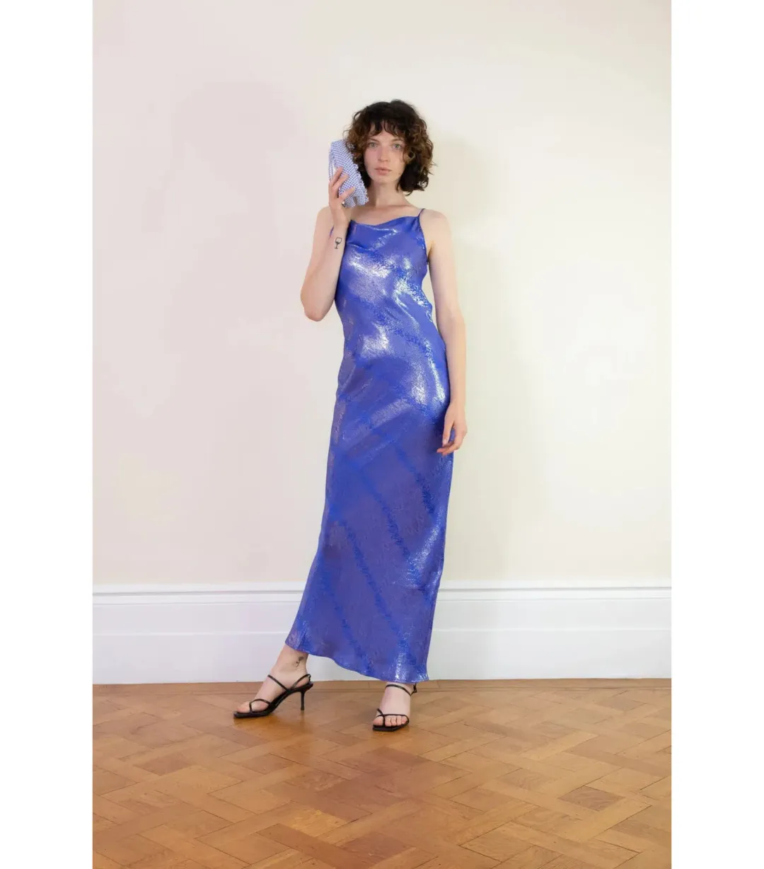 Rat & Boa Sapphire Maxi Dress Electric Blue Size AU 6 for rent on The Volte - main image
