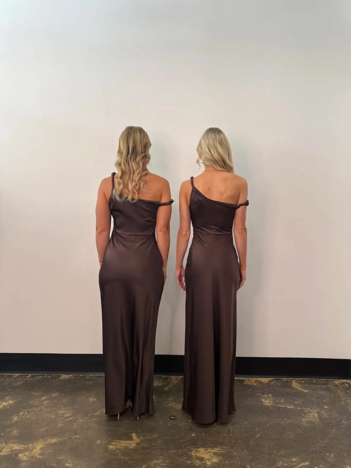Bec & Bridge Lunetta Twist Strap Maxi Dress Dark Chocolate Size AU 14 - Image 3