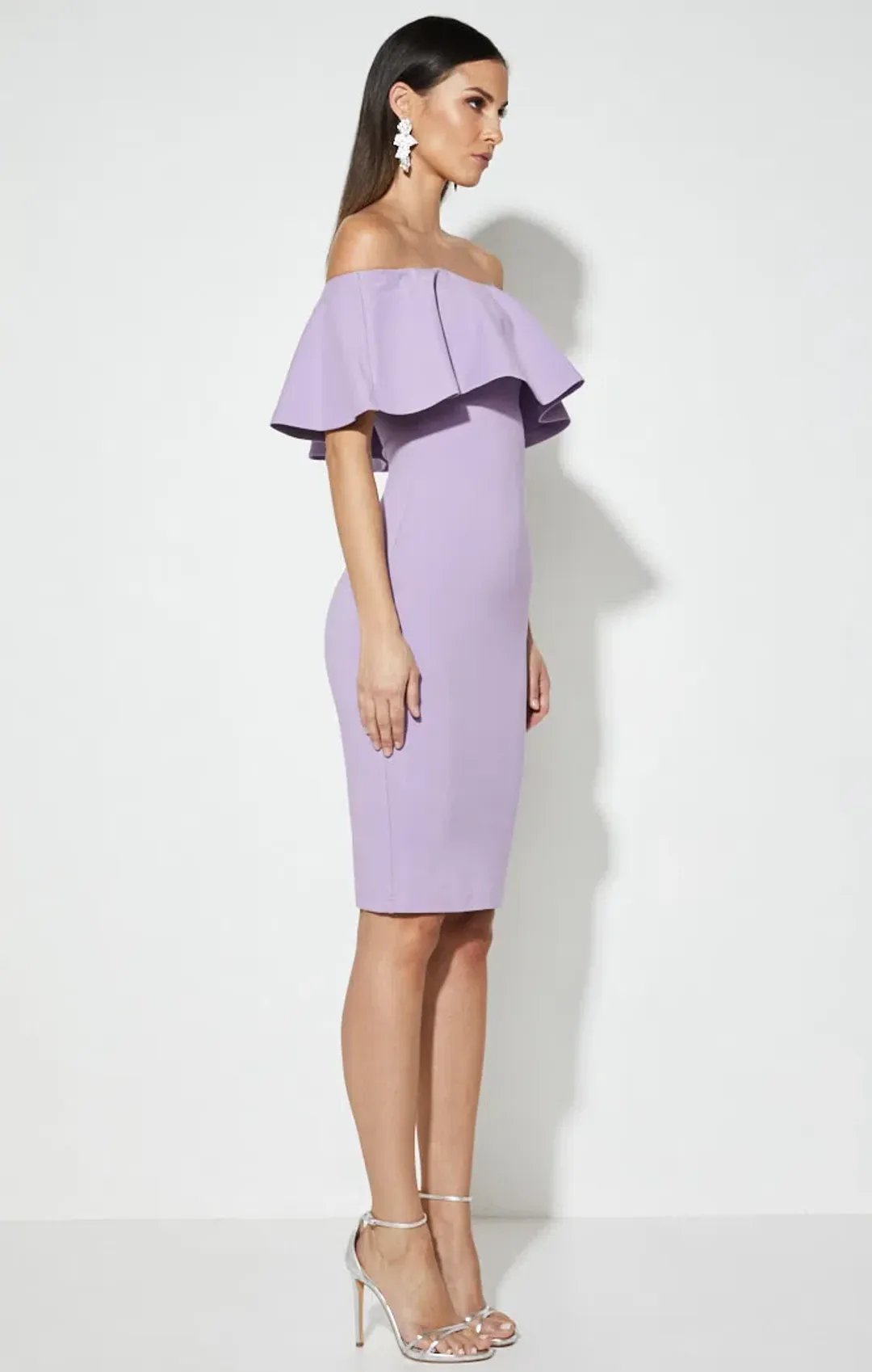 Mossman Kiss and Tell Dress Lilac Size 6 for rent on The Volte - main image