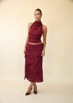 Koster Kulure Marbella Set Wine Size S/Au 8 for rent on The Volte - image 1
