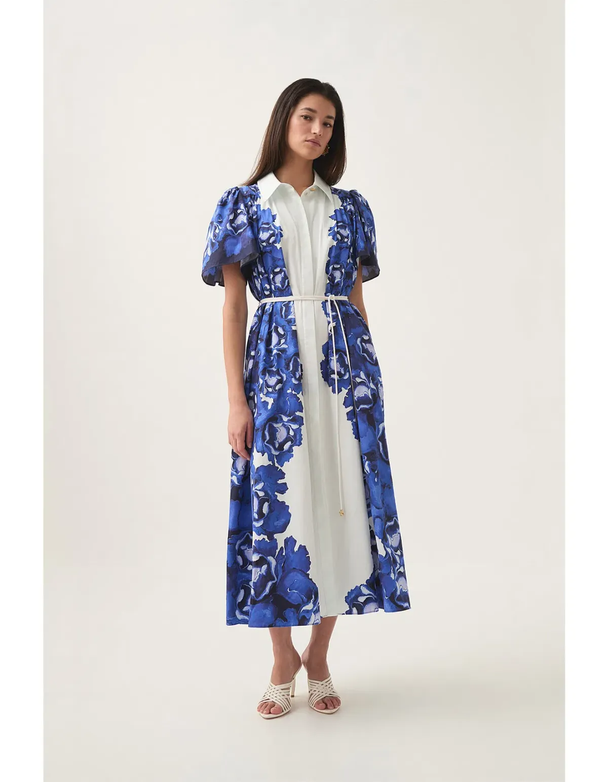 Aje Fernanda Midi Dress Multi Size 8 - Image 1