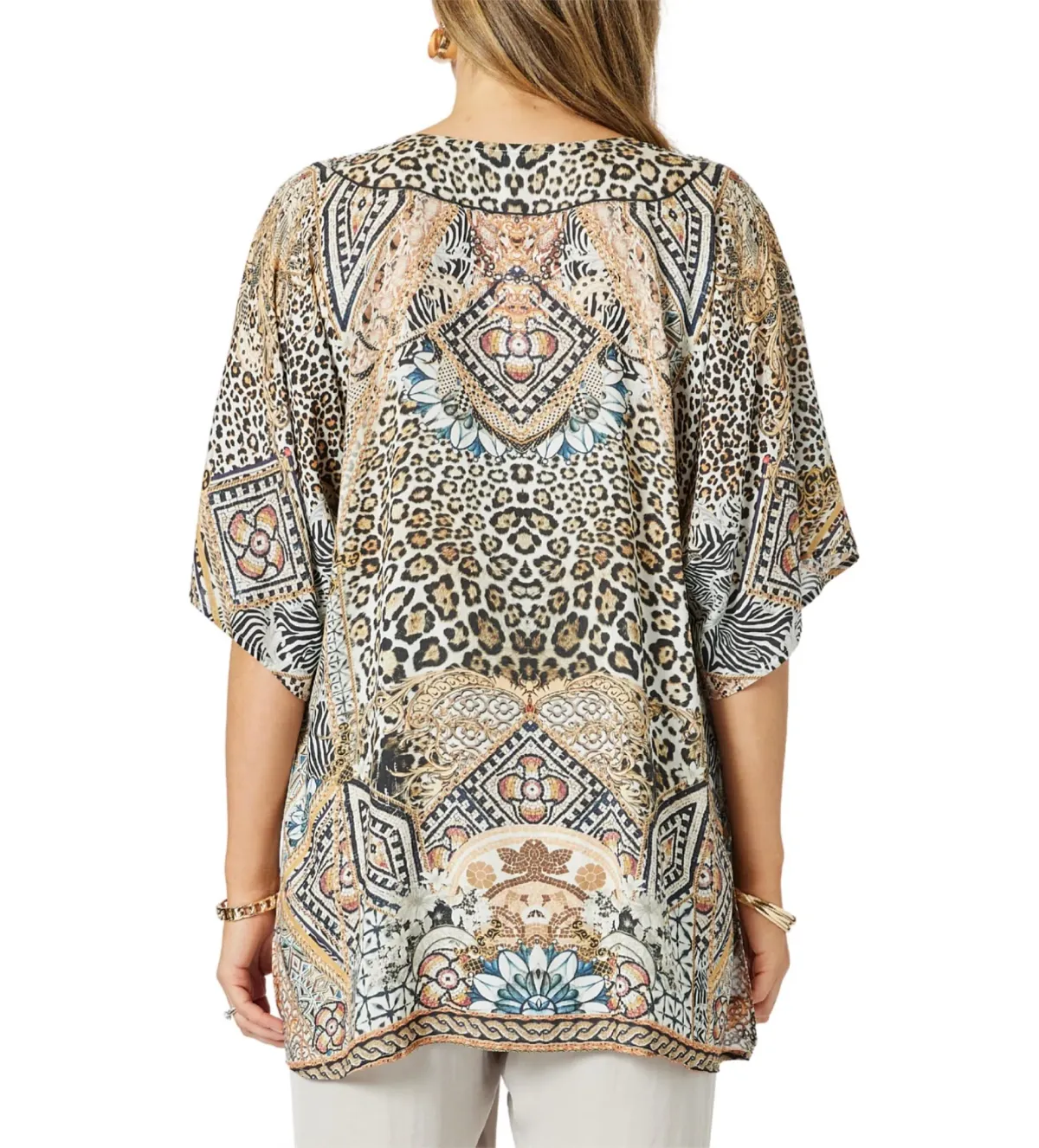 Hammock and Vine Emerson Top Animal Print Size AU 8 - Image 4