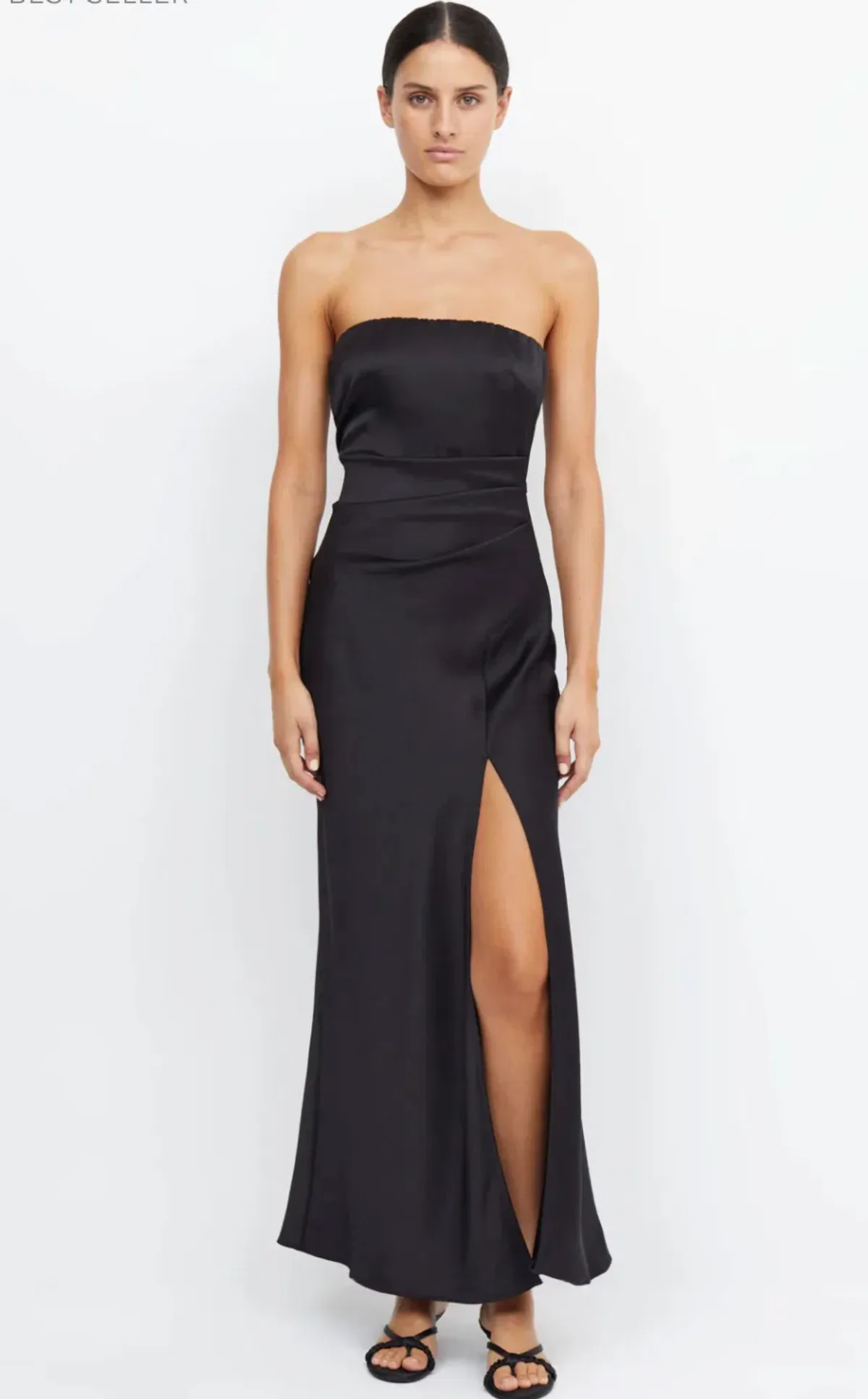Bec and Bridge The Dreamer Strapless Maxi Dress in Black Size AU10 - Image 1
