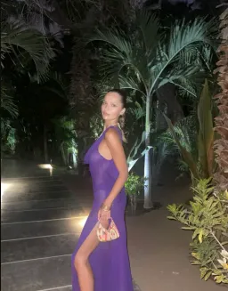 Rat & Boa Absinthe Maxi Dress in Purple Size AU8 for rent on The Volte - image 2
