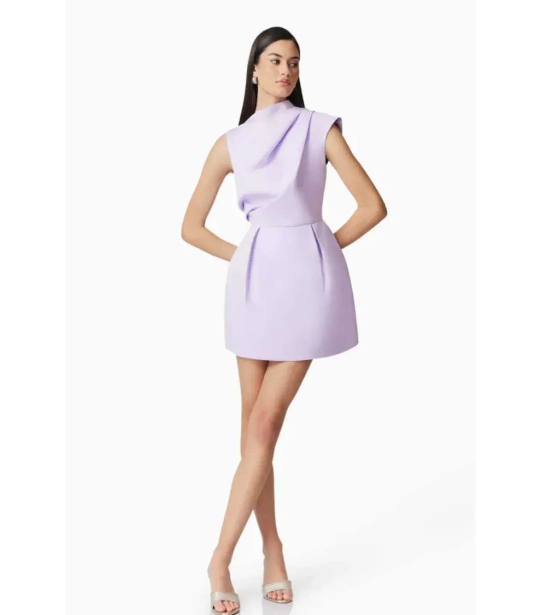 Elliatt Marissa Mini Dress in Purple Size AU 10 for rent on The Volte - main image