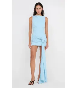 Bec & Bridge Domenic Asym Mini Dress Sky Blue Size AU 12 for rent on The Volte - image 1