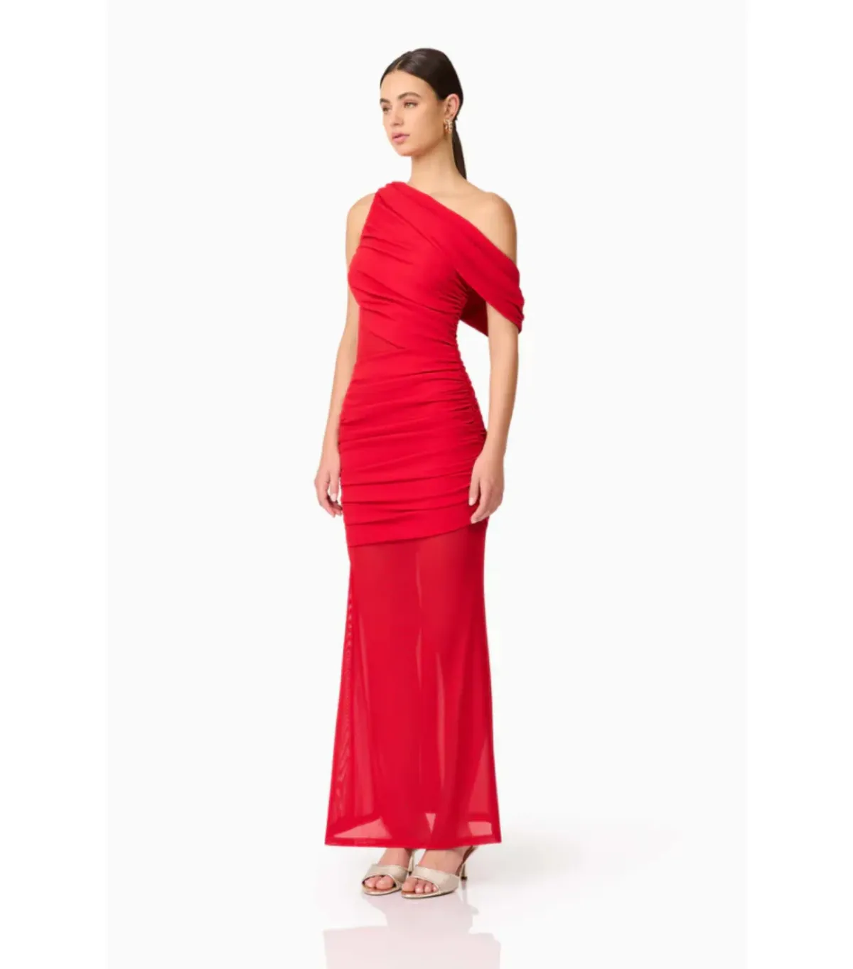 Elliatt Darya Maxi Dress Red Size AU 12 - Image 3