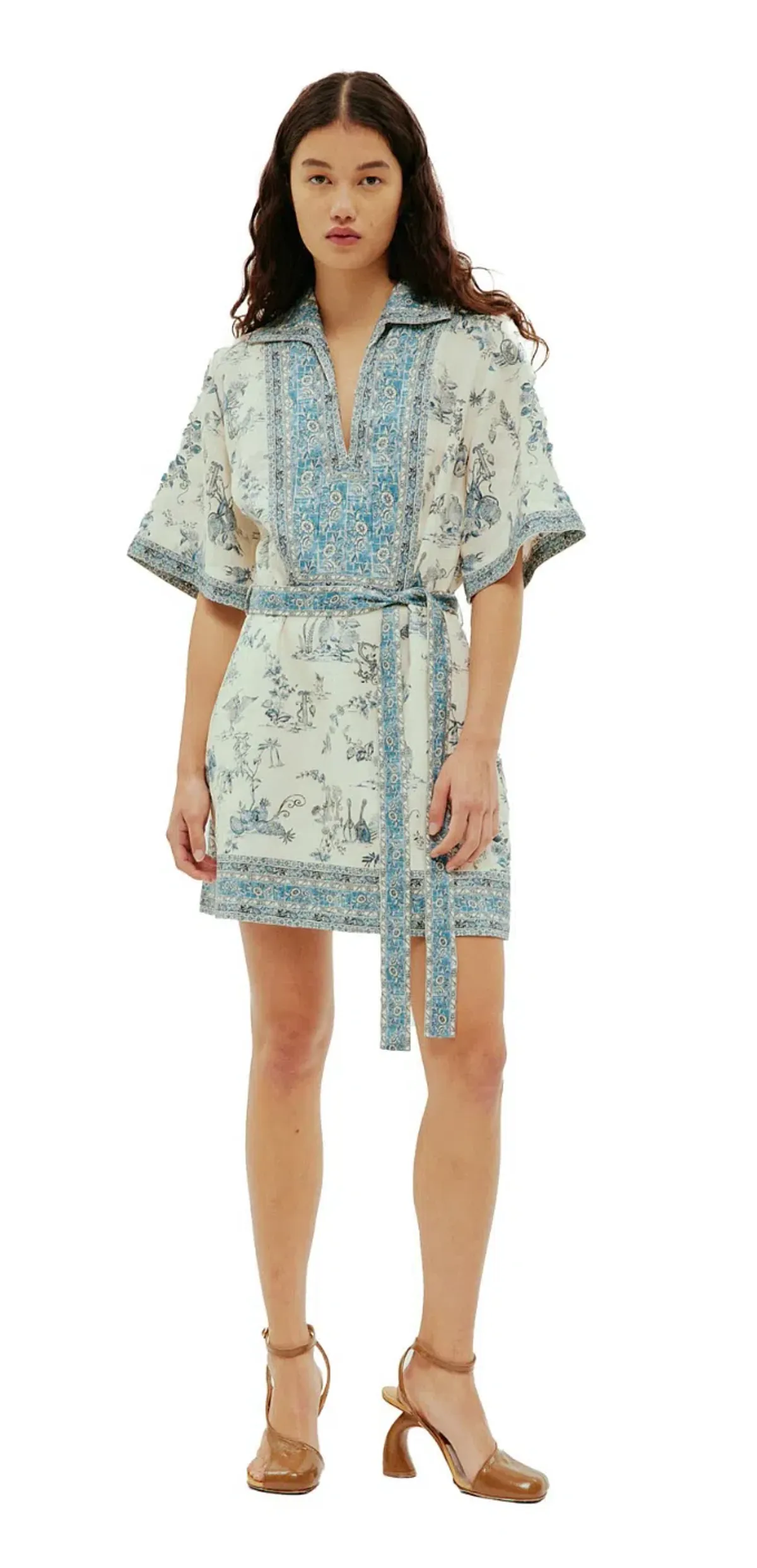 Alemais Casa Mini Dress - size 10 - Image 1
