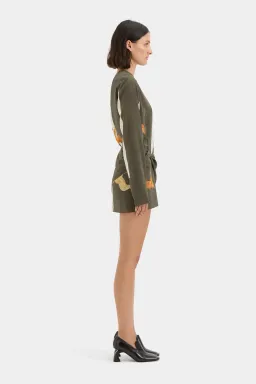Sir The Label Constance Twist Mini Dress Green Size 10 for rent on The Volte - image 5