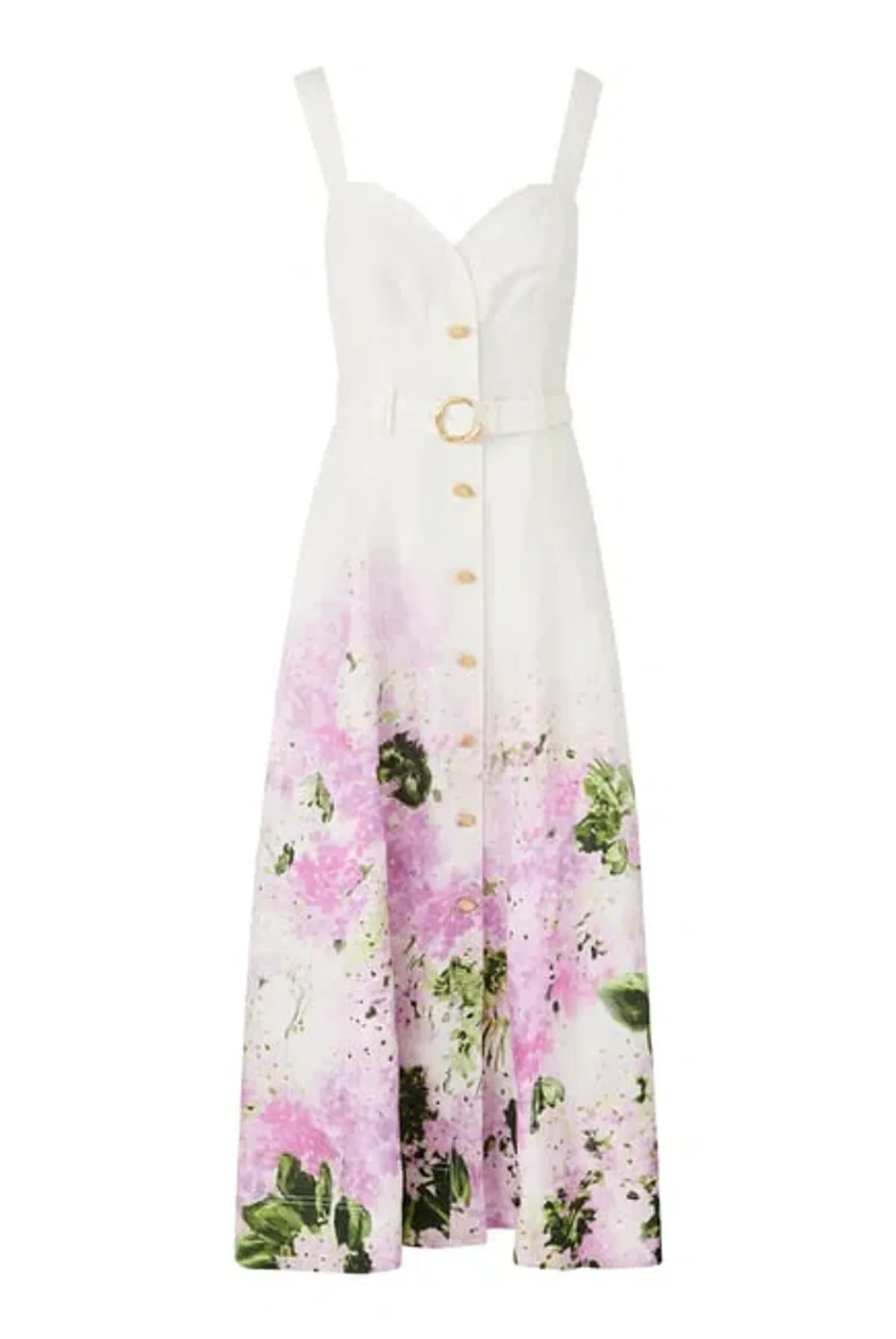 Aje Eartha Midi Dress In Pink Hydrangea Size 8 - Image 5