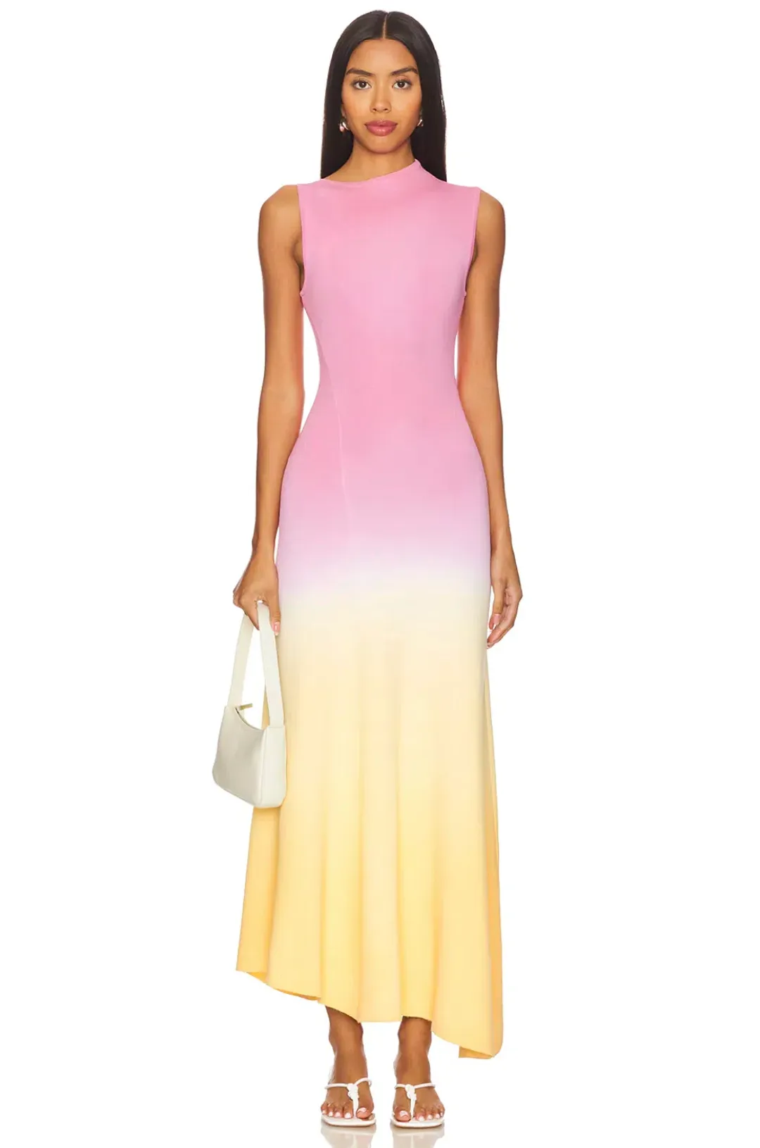 Acler Orkney Midi Dress Multi Size 8 for rent on The Volte - main image