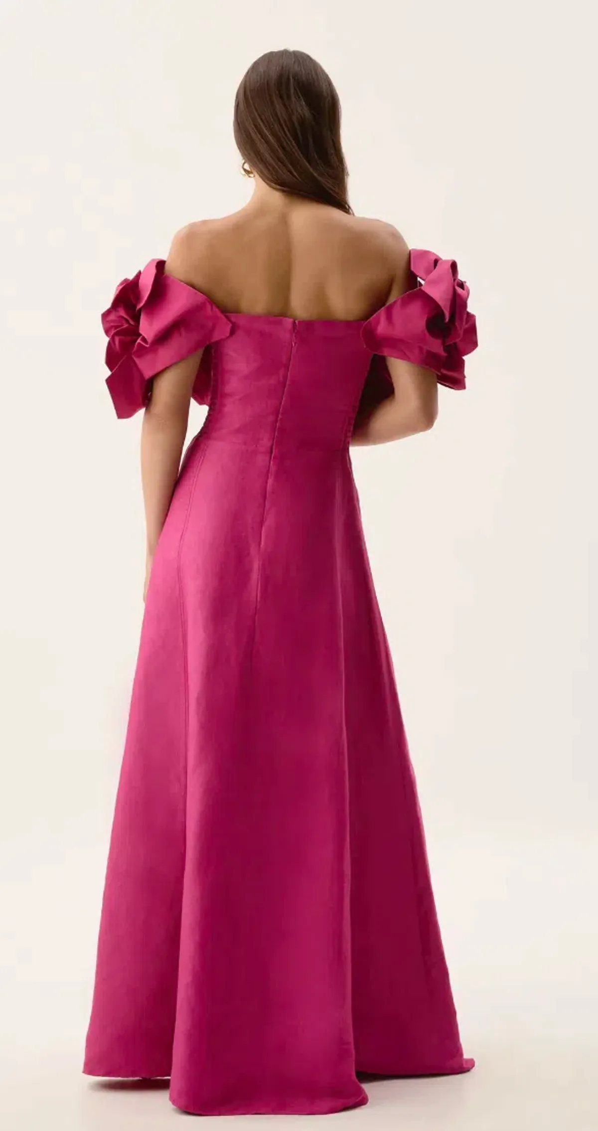 Aje Etta Gown Magenta Size 12 - Image 6
