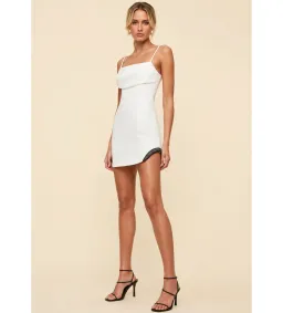 Rachel Gilbert Cecilio Mini Dress in White Size 3/AU12 for rent on The Volte - image 1