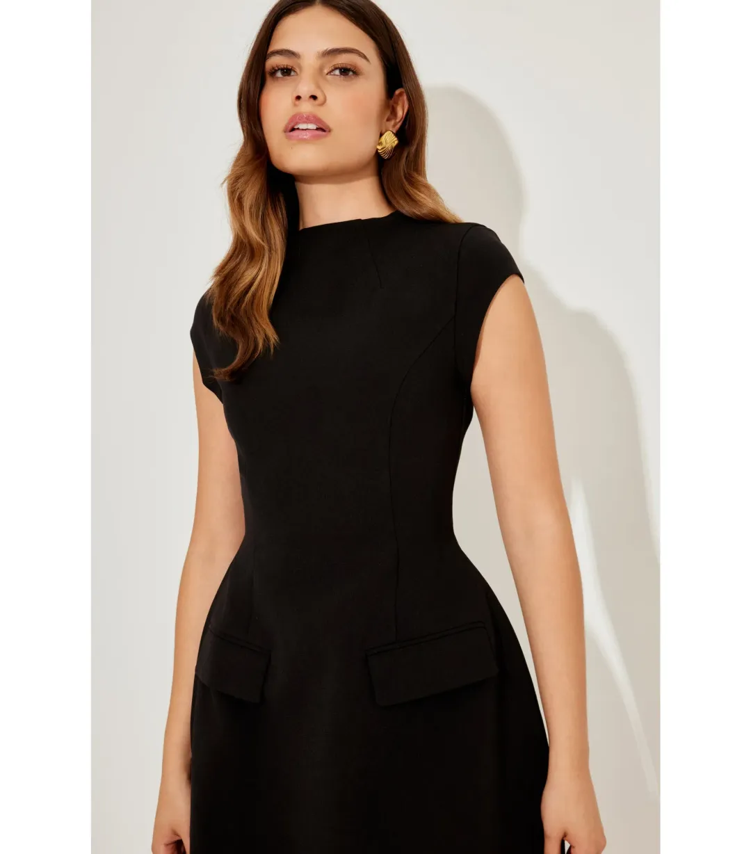 Odd Muse The Ultimate Muse Cap Sleeve Mini Dress Black Size S / AU 8 for rent on The Volte - main image