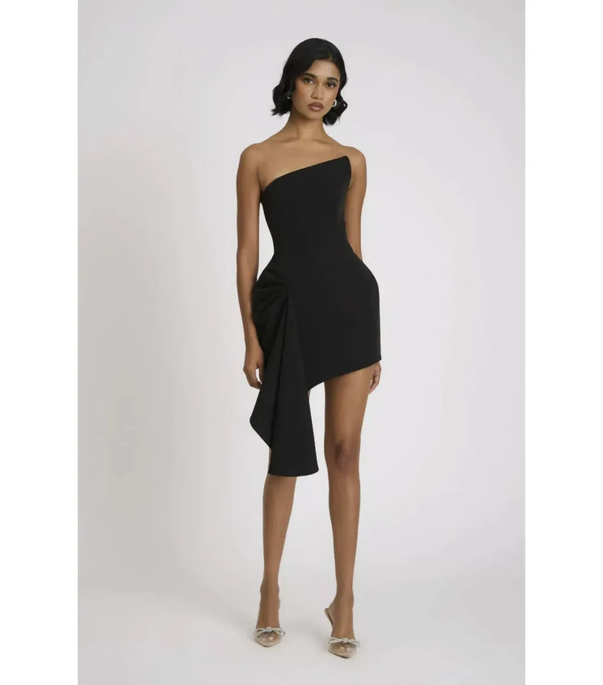 Eliya The Label Nellie Mini Dress Black Size AU 6 - Image 1