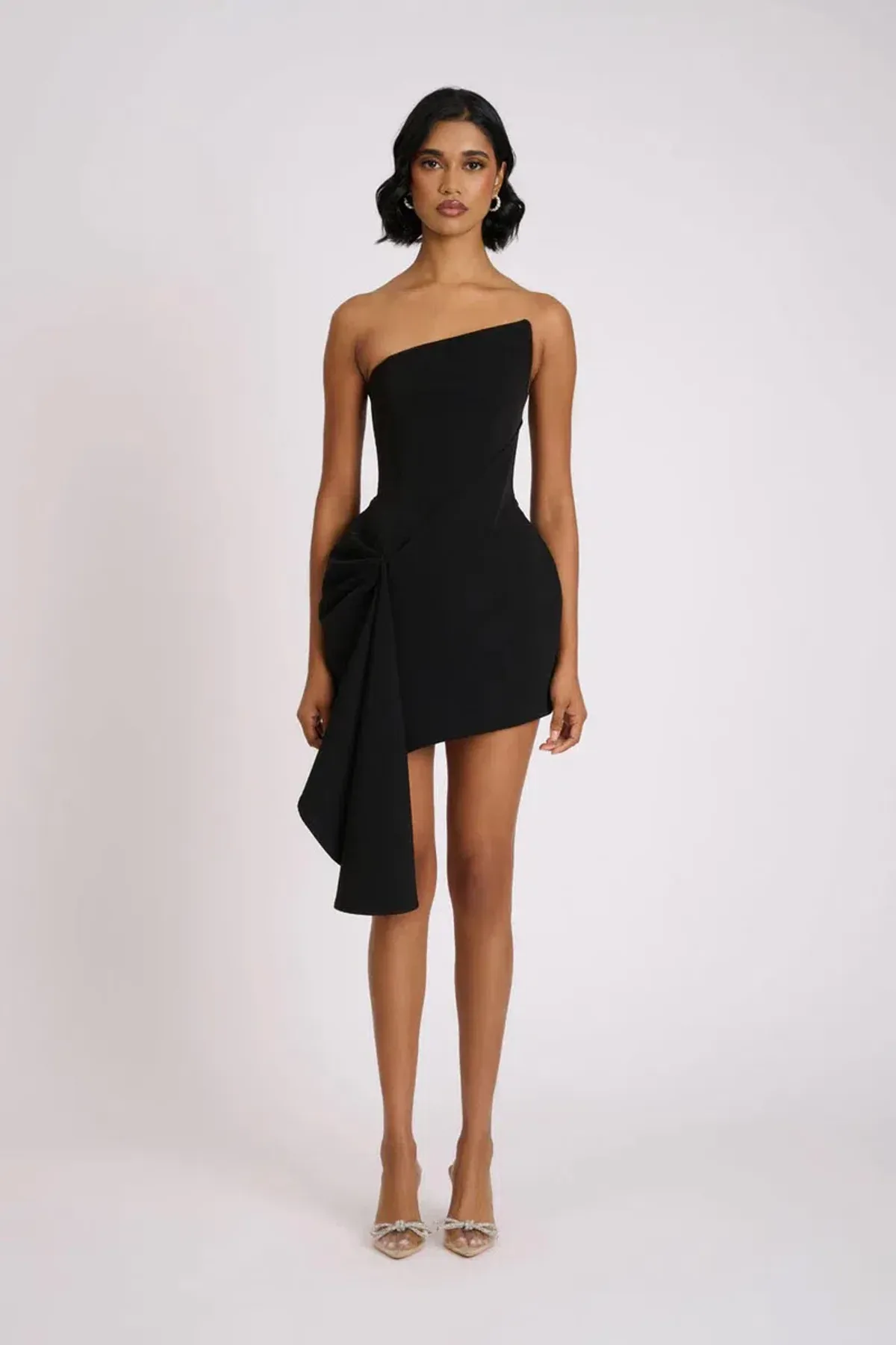 Eliya The Label Nellie Mini Dress Black Size AU 8 - Image 3