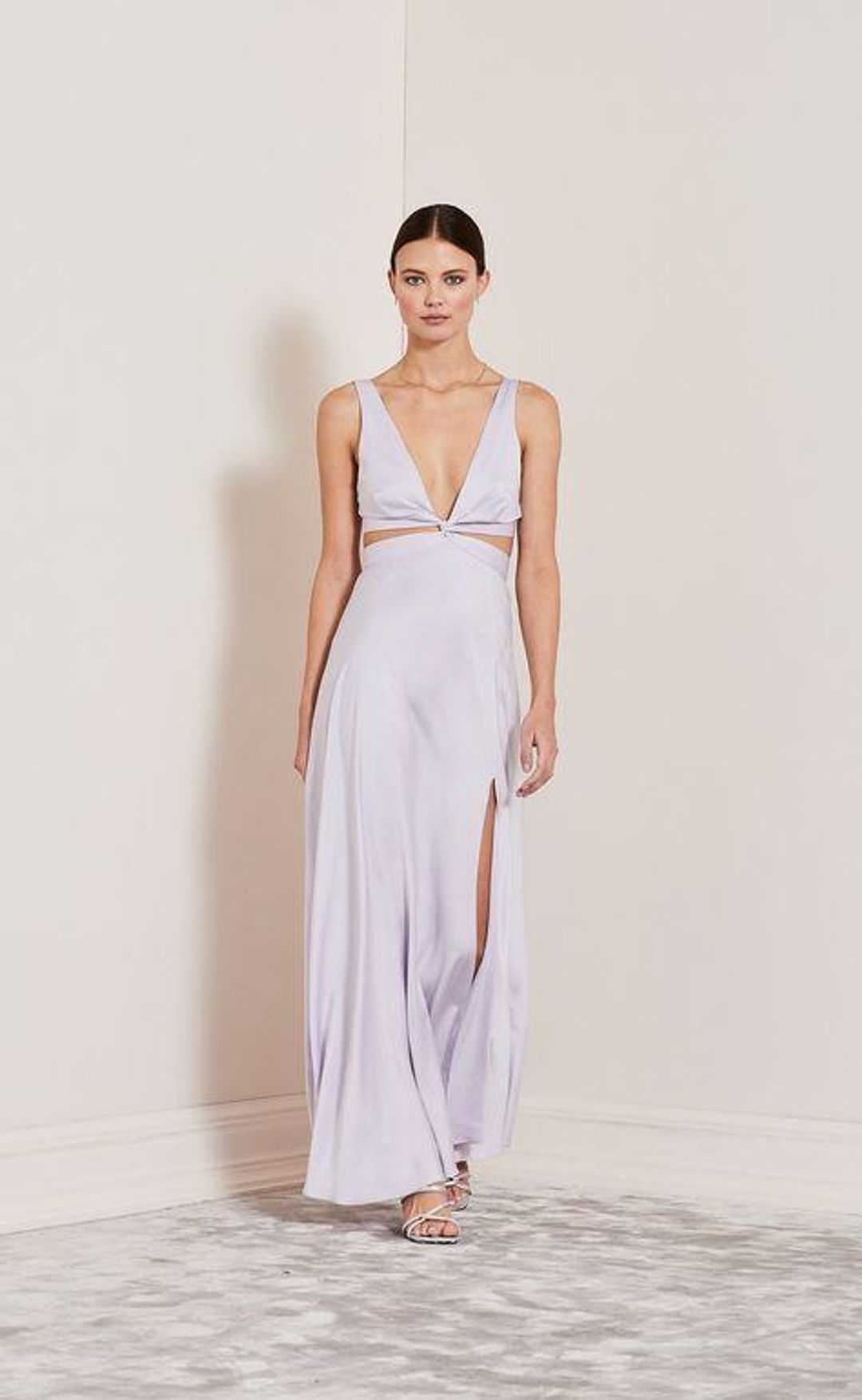 Bec and Bridge Kiss Me Cut Out Lilac Dress Size 6 for rent on The Volte - main image