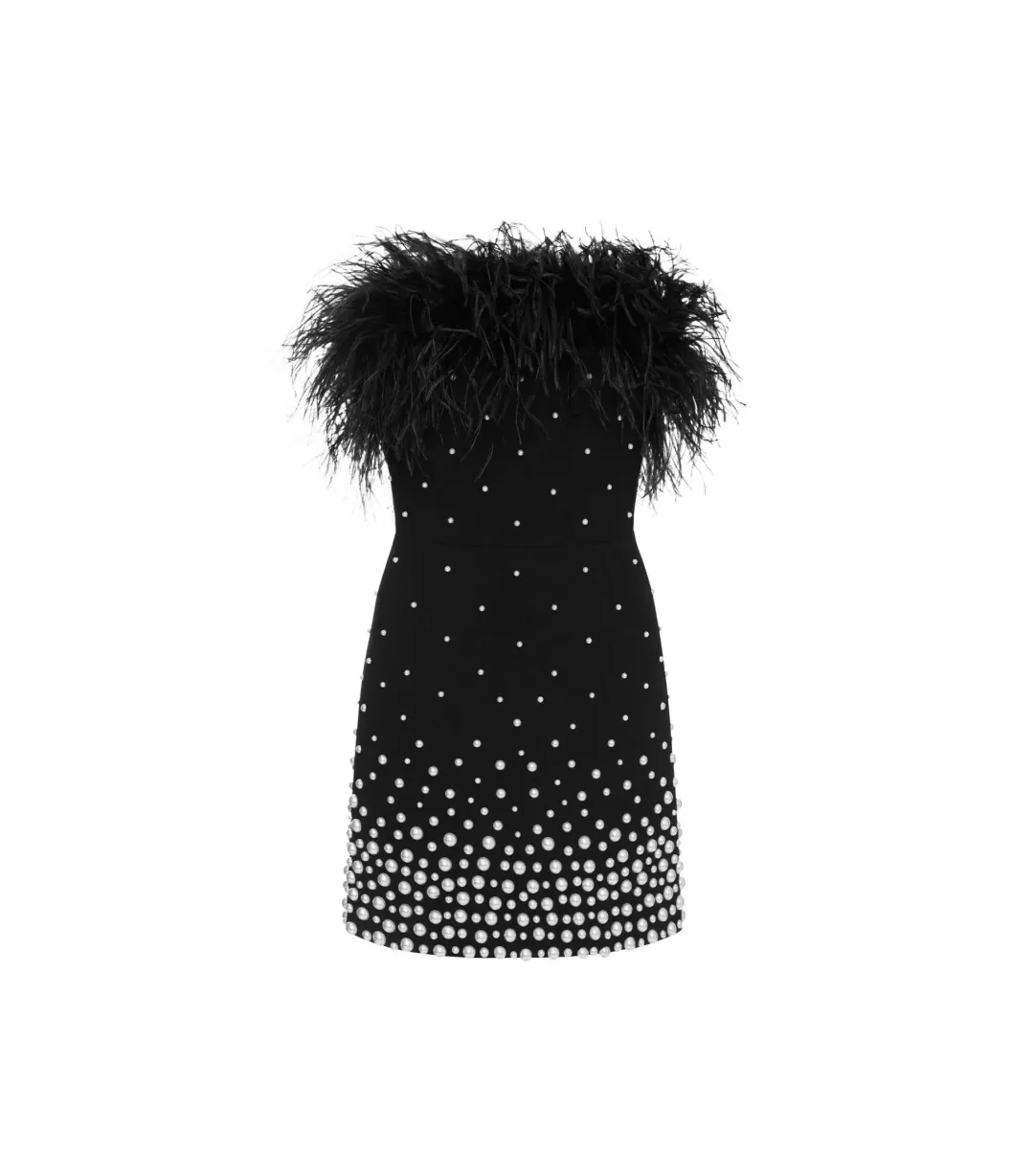 Rebecca Vallance Anelise Mini Dress Black Size AU 12 for rent on The Volte - main image
