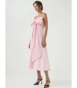 Aje Scarlett Midi Dress Cherry Blossom Size AU 10 for rent on The Volte - image 5