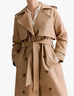 Double Cloth Trench Coat Size 16 for rent on The Volte - image 4