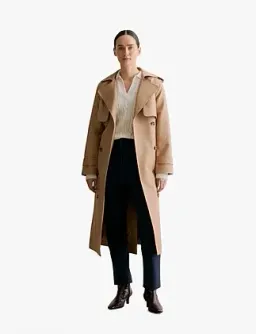 Double Cloth Trench Coat Size 16 for rent on The Volte - image 1