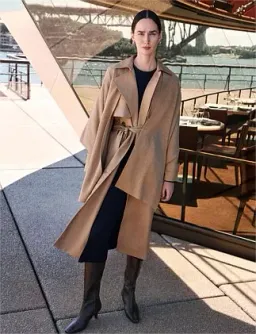 Double Cloth Trench Coat Size 16 for rent on The Volte - image 3