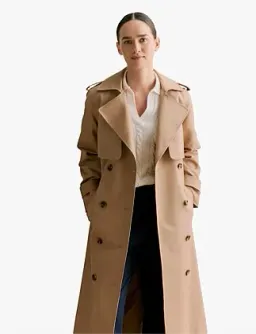 Double Cloth Trench Coat Size 16 for rent on The Volte - image 2