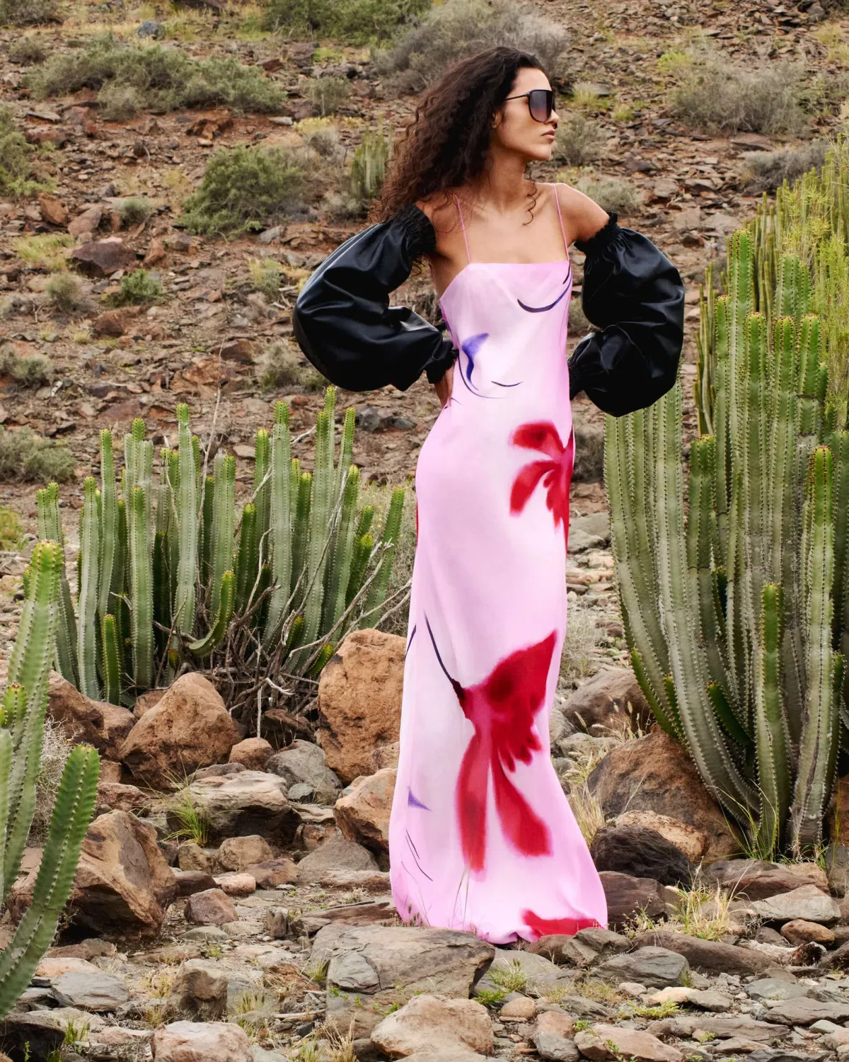Rat & Boa Alici Maxi Dress Pink Size AU 8-10 for rent on The Volte - main image
