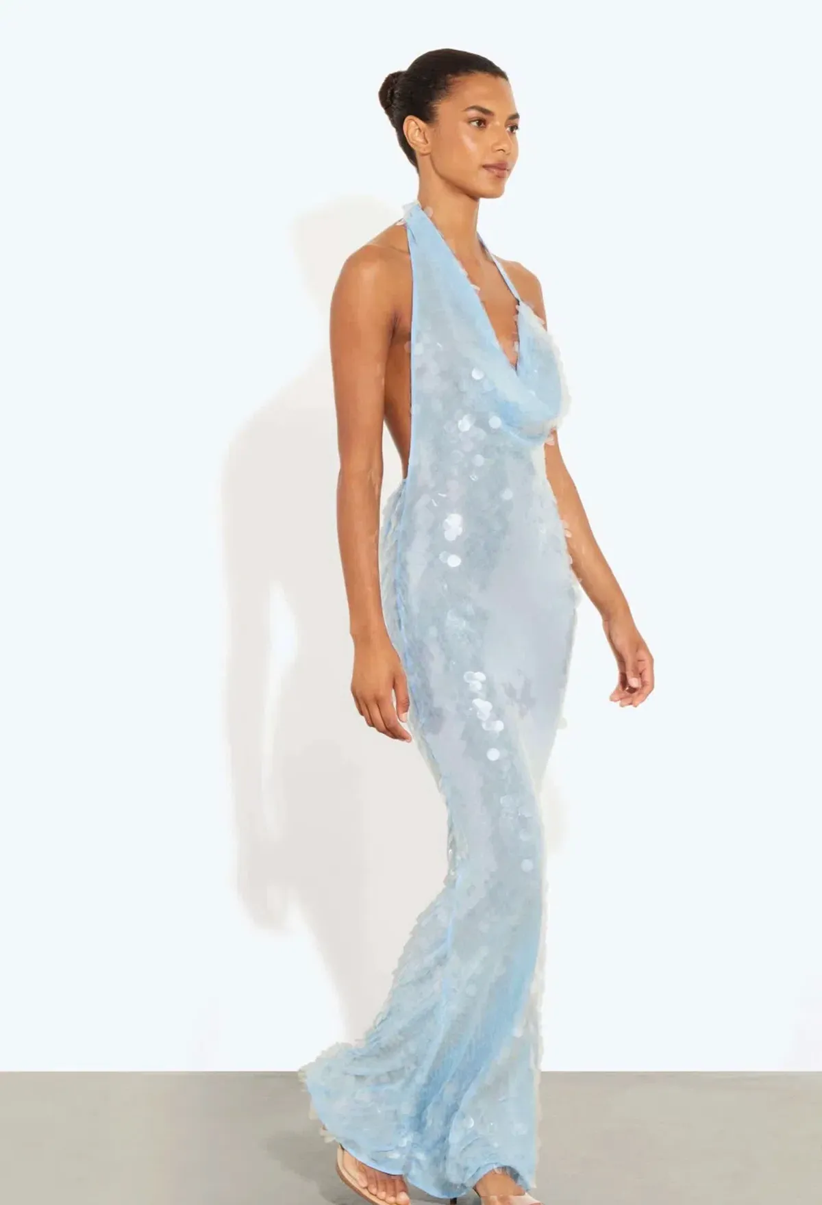 Rat and Boa Anais Dress in Cornflower Blue Size Small/Au 8 - Image 2