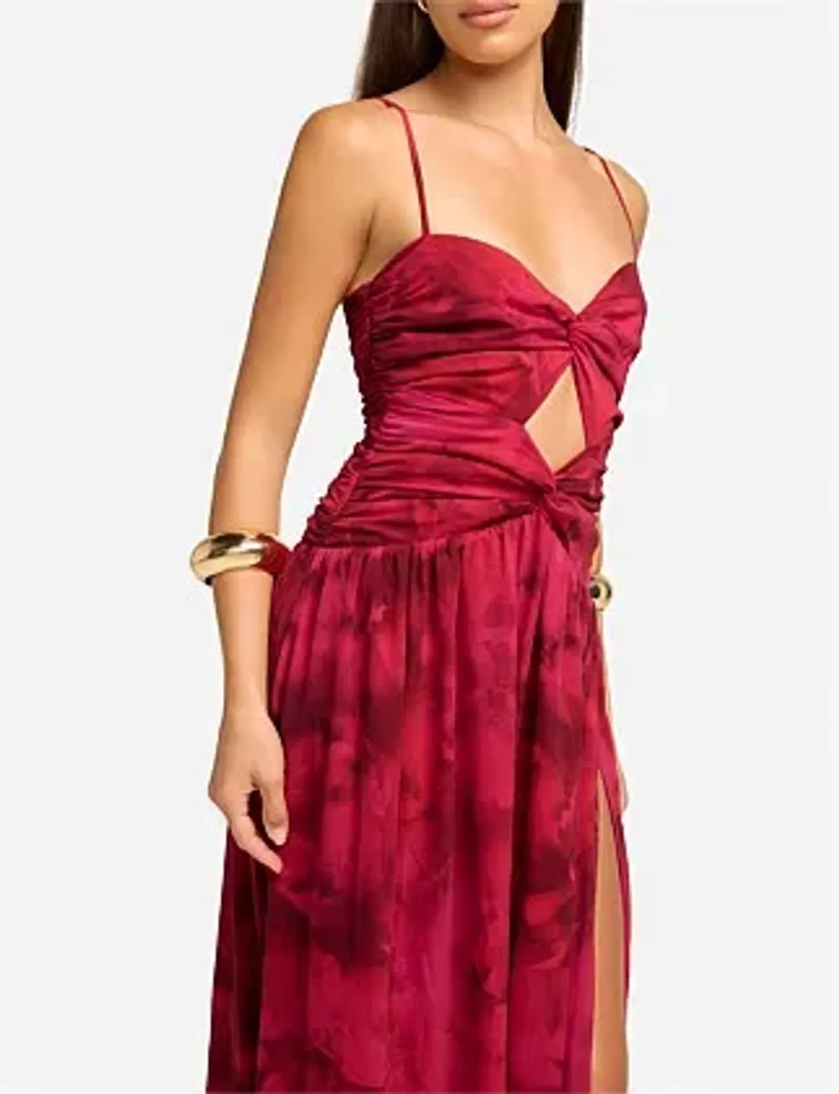 Runaway The Label Camille Maxi Dress Print Size 10 - Image 3