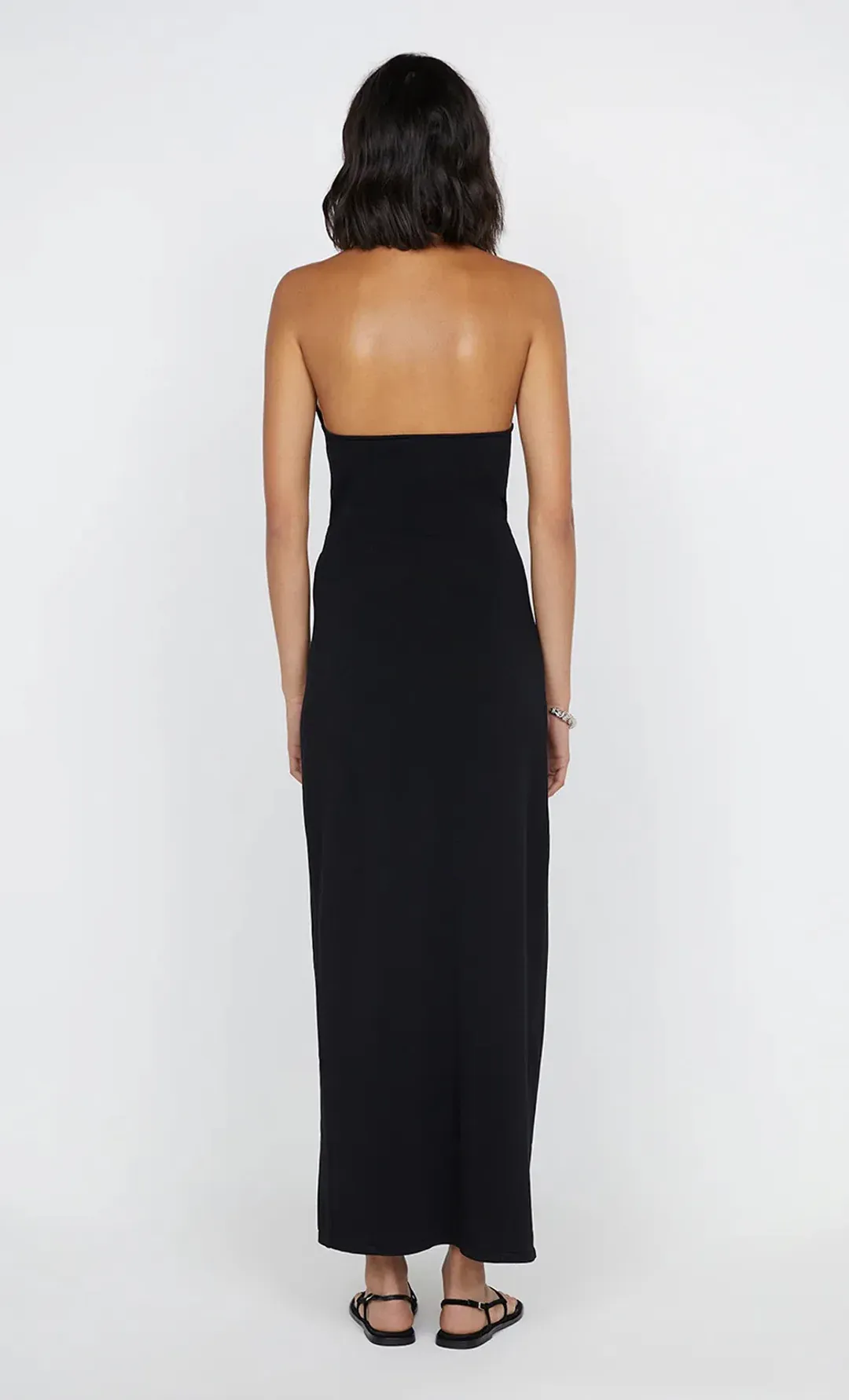 Bec & Bridge Irie Halter Midi Dress Black Size 12 for rent on The Volte - main image