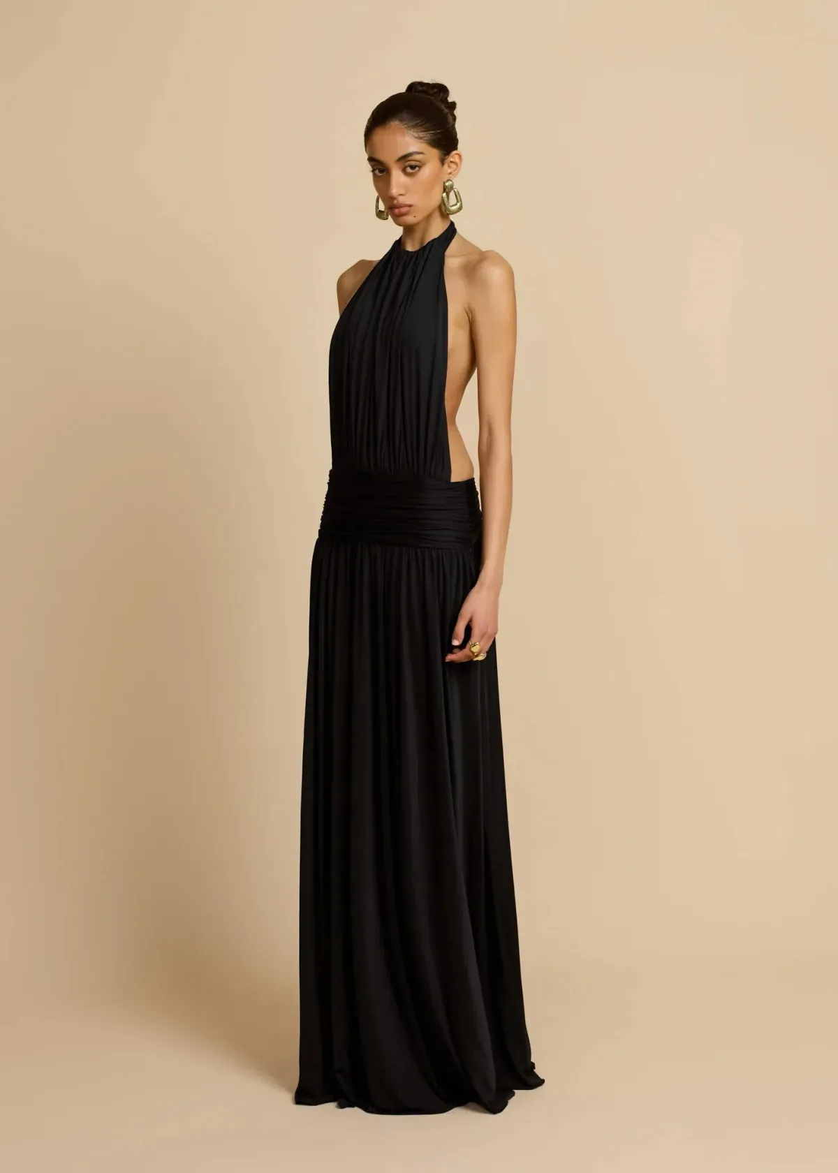 Arcina Ori Santina Maxi Dress Black Size M / AU 10 - Image 2