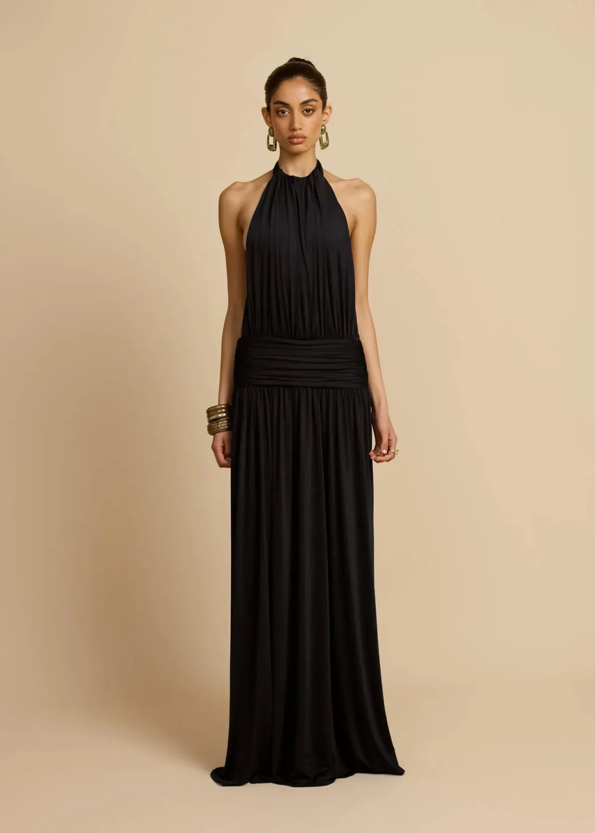 Arcina Ori Santina Maxi Dress Black Size M / AU 10 - Image 1