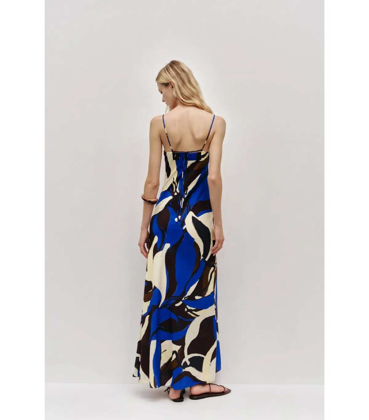 Aje Studio Lyra Maxi Dress Mystic Tide Size M / AU 10 - Image 3