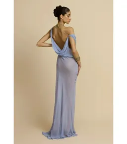 Arcina Ori Jordana Maxi Dress Blue Size XS / AU 6 for rent on The Volte - image 4
