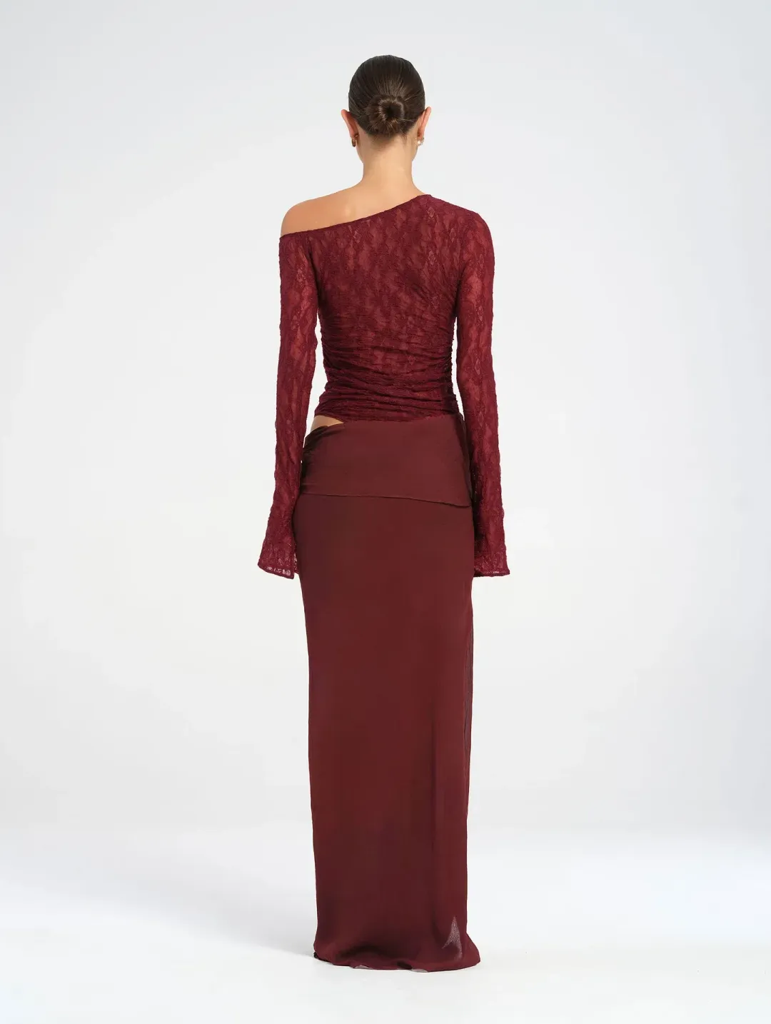Benni Nova Maxi Dress Red Size AU 8 for rent on The Volte - main image